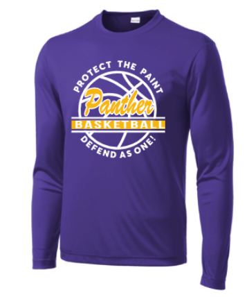Purple long sleeves front