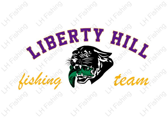 Liberty Hill Fishing Team Decal logo