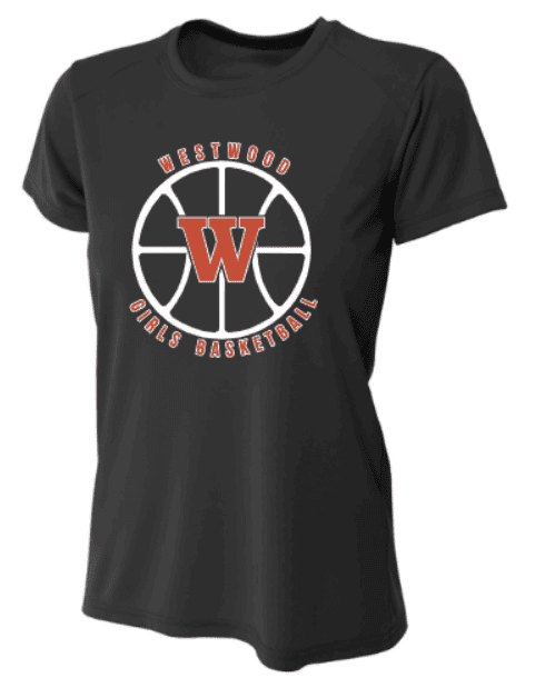 Z-Westwood Girls Basketball Black Practice Dri Fit
