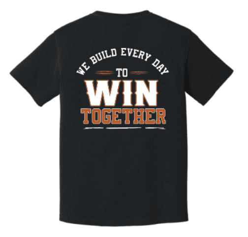WIN TOGETHER Black Dri Fit - Image 2