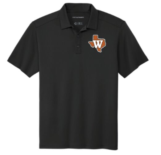 Westwood Texas Snag Proof Performance Black Polo
